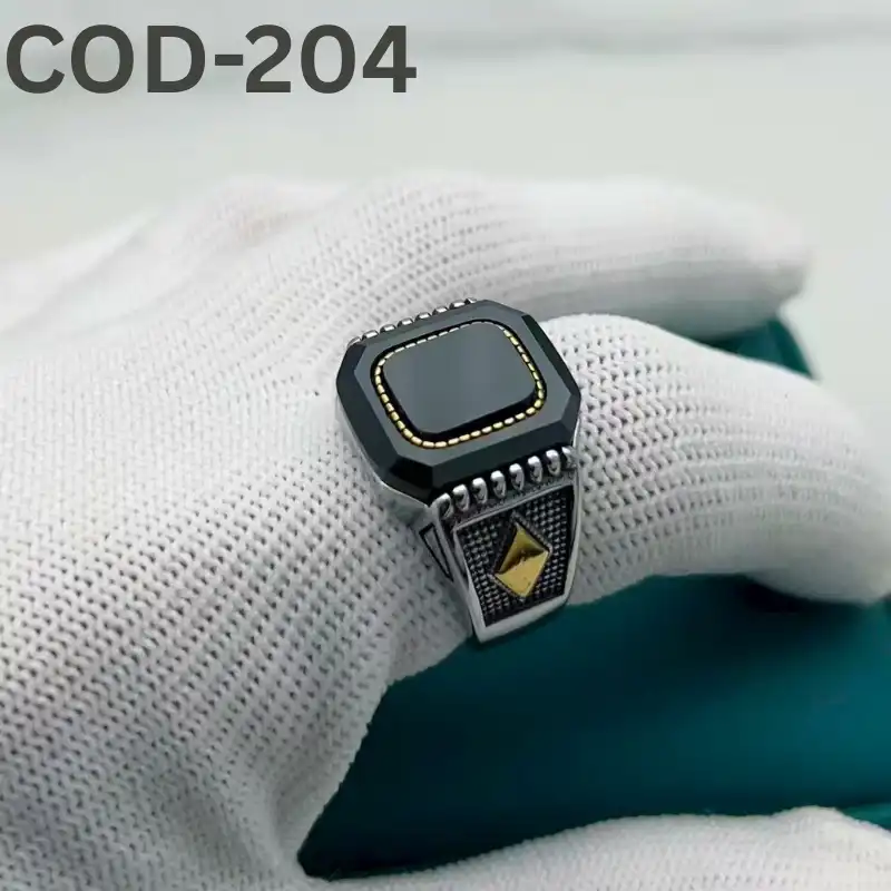 অরজিনাল আকিক পাথর হাতের আংটি (COD-204)